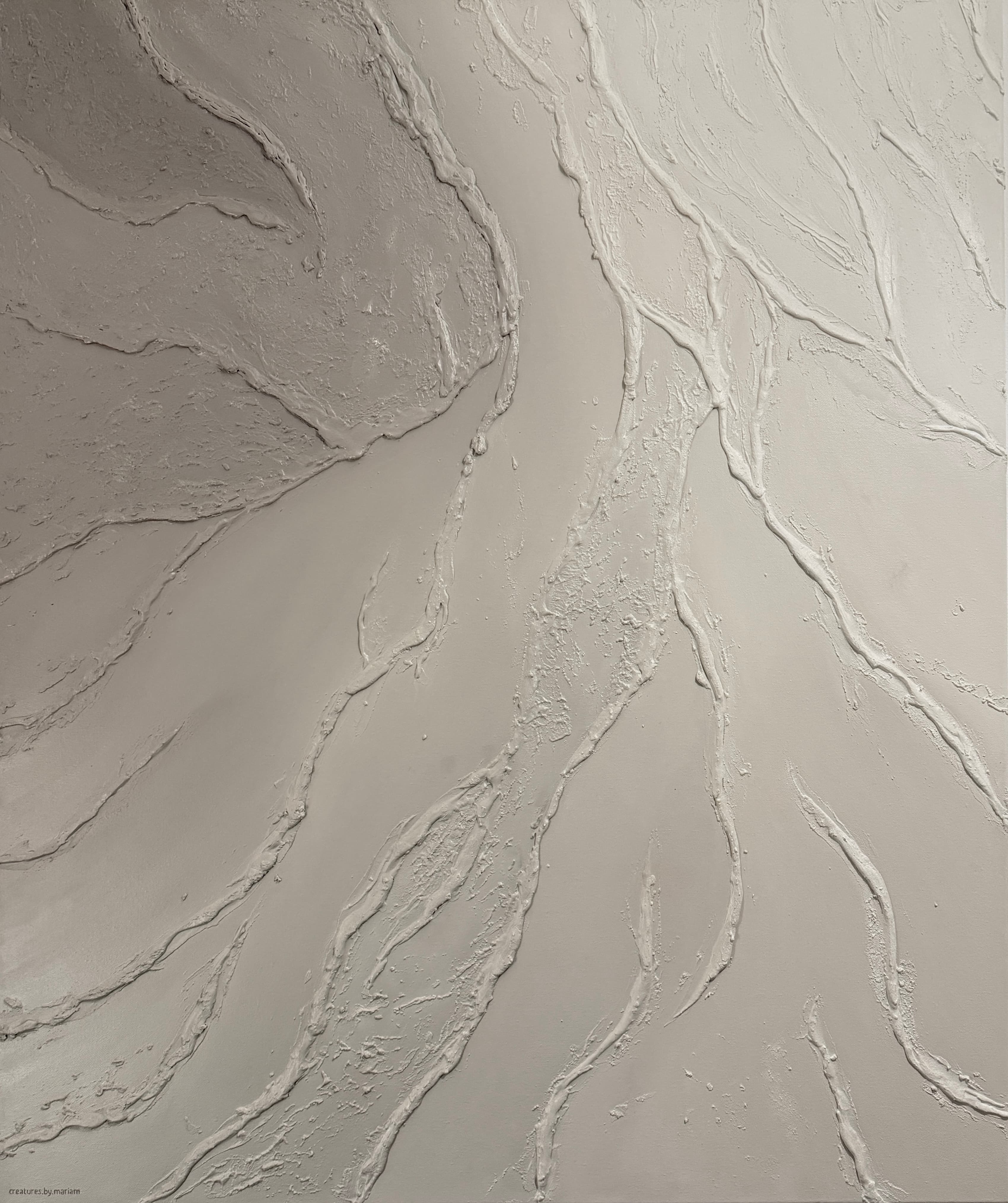 Hidden Currents, painting by Mariam Muravei-Olkhovaia