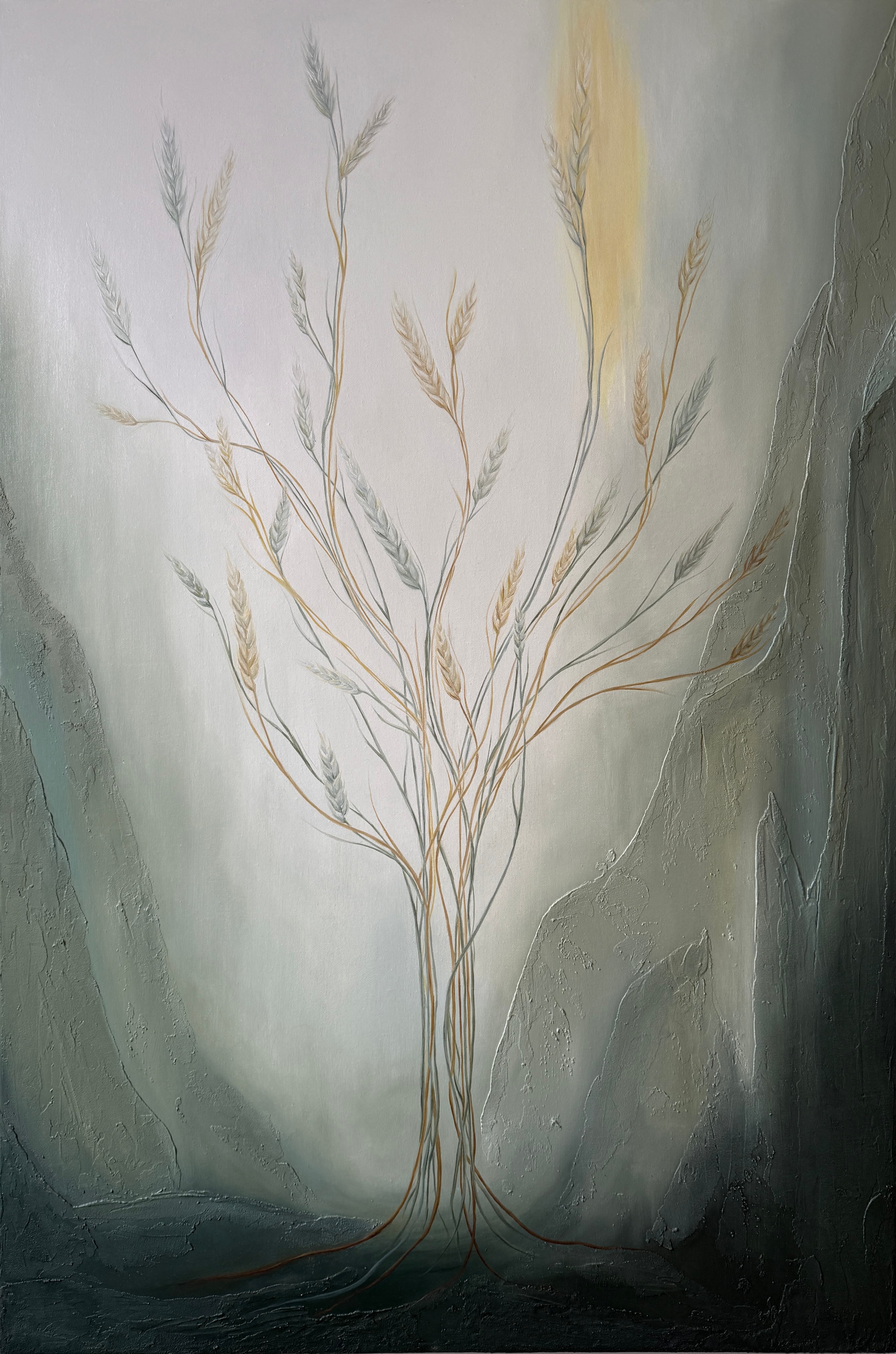 The Place of Becoming commissioned painting by Mariam Muravei-Olkhovaia